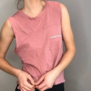 Good hYOUman ‘grateful heart’ tank size s